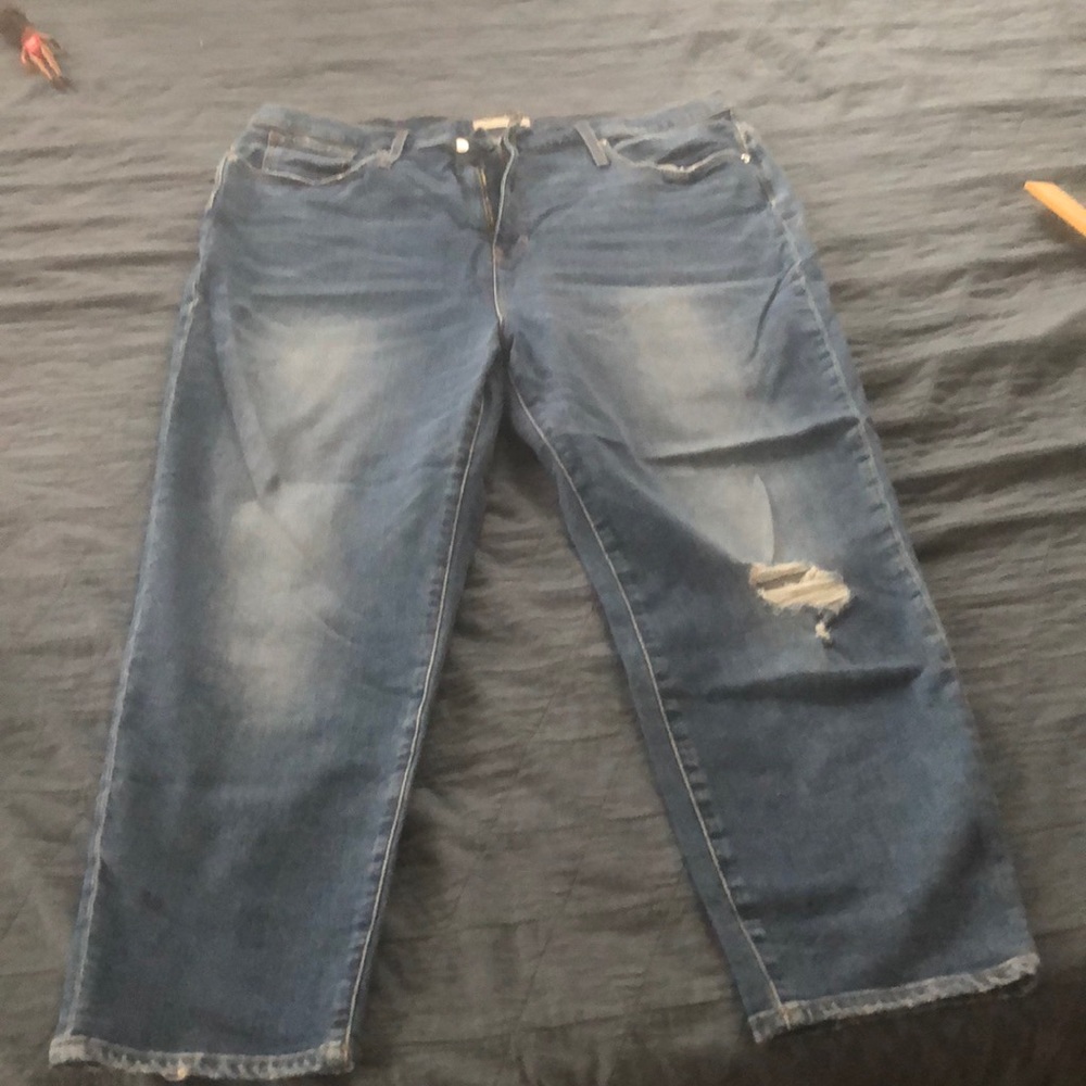 Madewell Mom Jeans, Ripped Edition